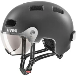 Casque Vélo Uvex Visière Noir