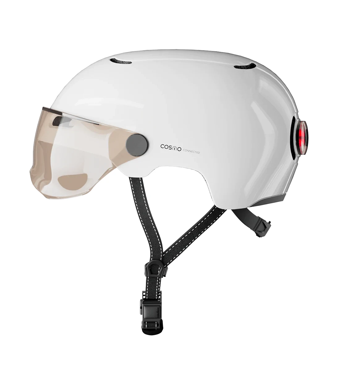 Casque Visière + Lumière Cosmo Fusion Pure