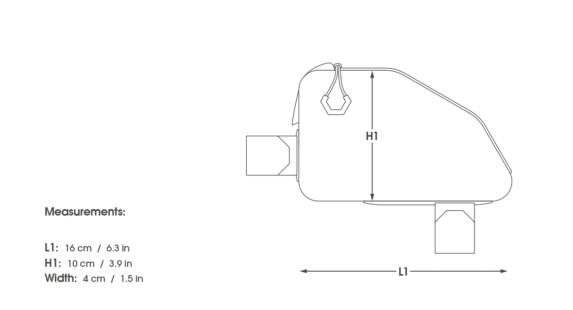 Sacoche De Cadre Apidura Expedition Top Tube 0.5l – Image 6