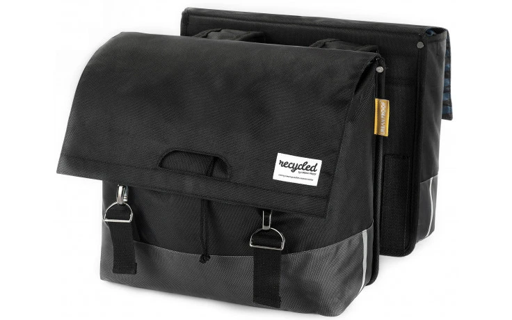 URBAN PROOF Sacoche Vélo Imperméable Noir (grand Volume)