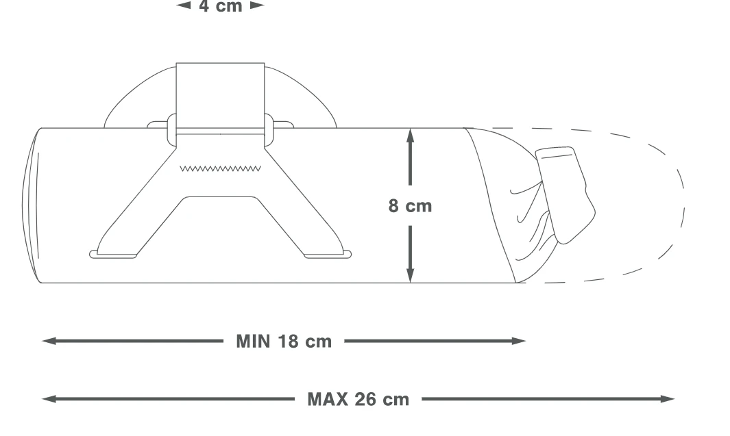 Sacoche De Cadre Apidura Downtube Pack (1.2L) – Image 2